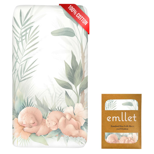 Dino Discovery Crib Sheet