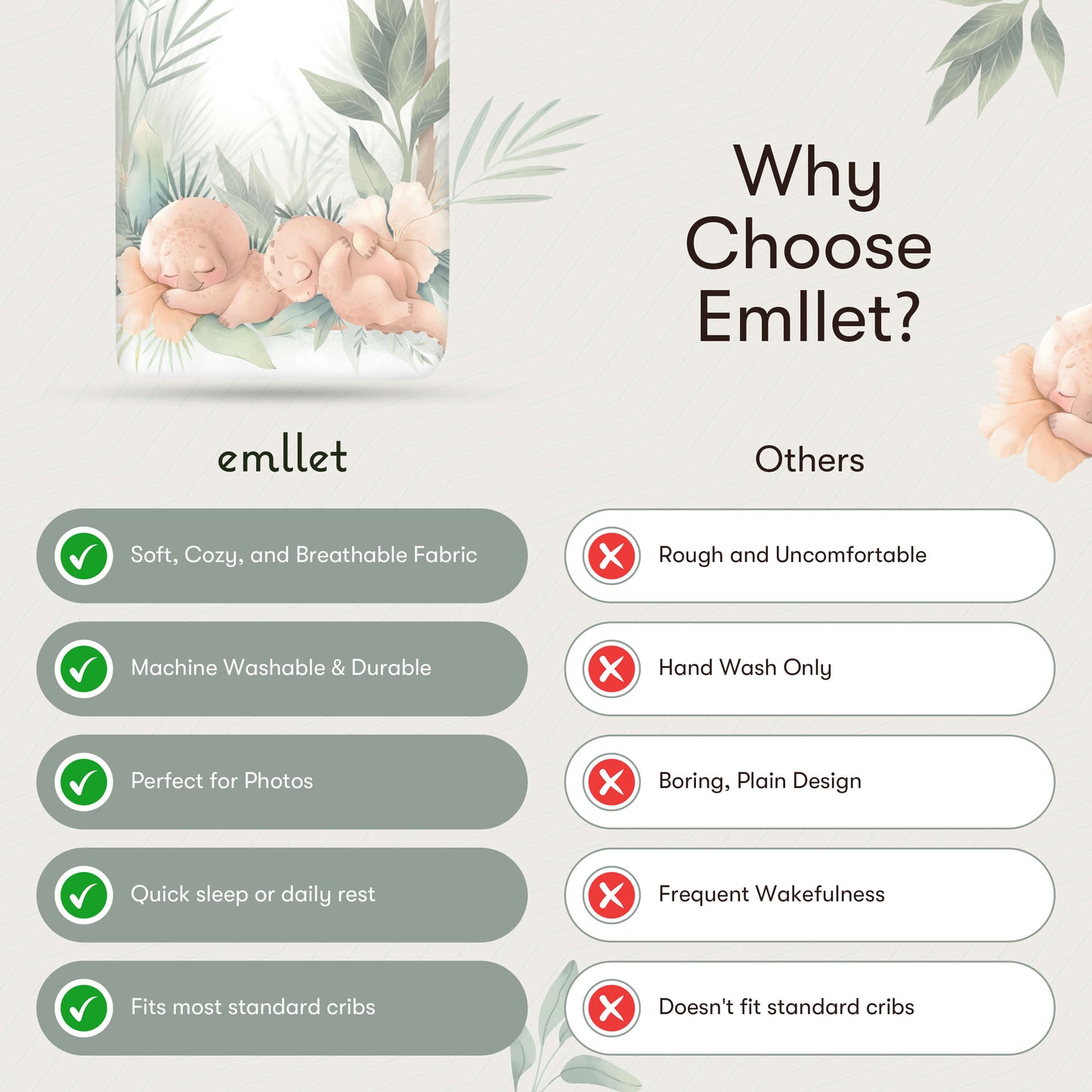 Dino Discovery Crib Sheet